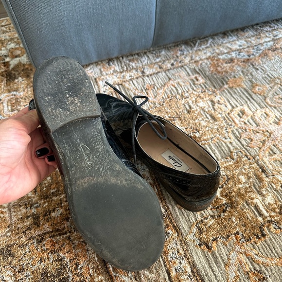 Size 7 Patent leather Oxford loafers - Picture 4 of 4